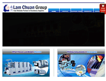 Tablet Screenshot of lamchuangroup.com